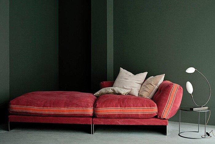 Modular Sofa corner unit and ottoman